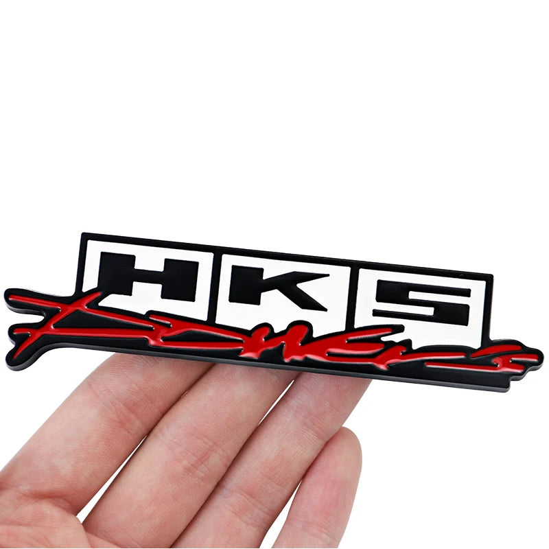 3D Metal Car Trunk Badge Emblem H Logo | Compatible with Honda Models close-up view
