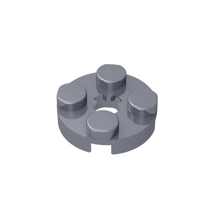 Gobricks GDS-609 PLATE 2X2 ROUND | Compatible Building Blocks for DIY Educational M additional angle