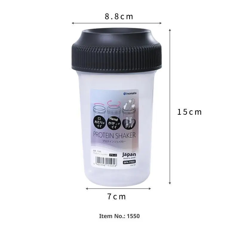 【NN71】400 ML Fitness Shaker Cup For Men And Women Sports Protein Powder Milkshake Mixing detail view