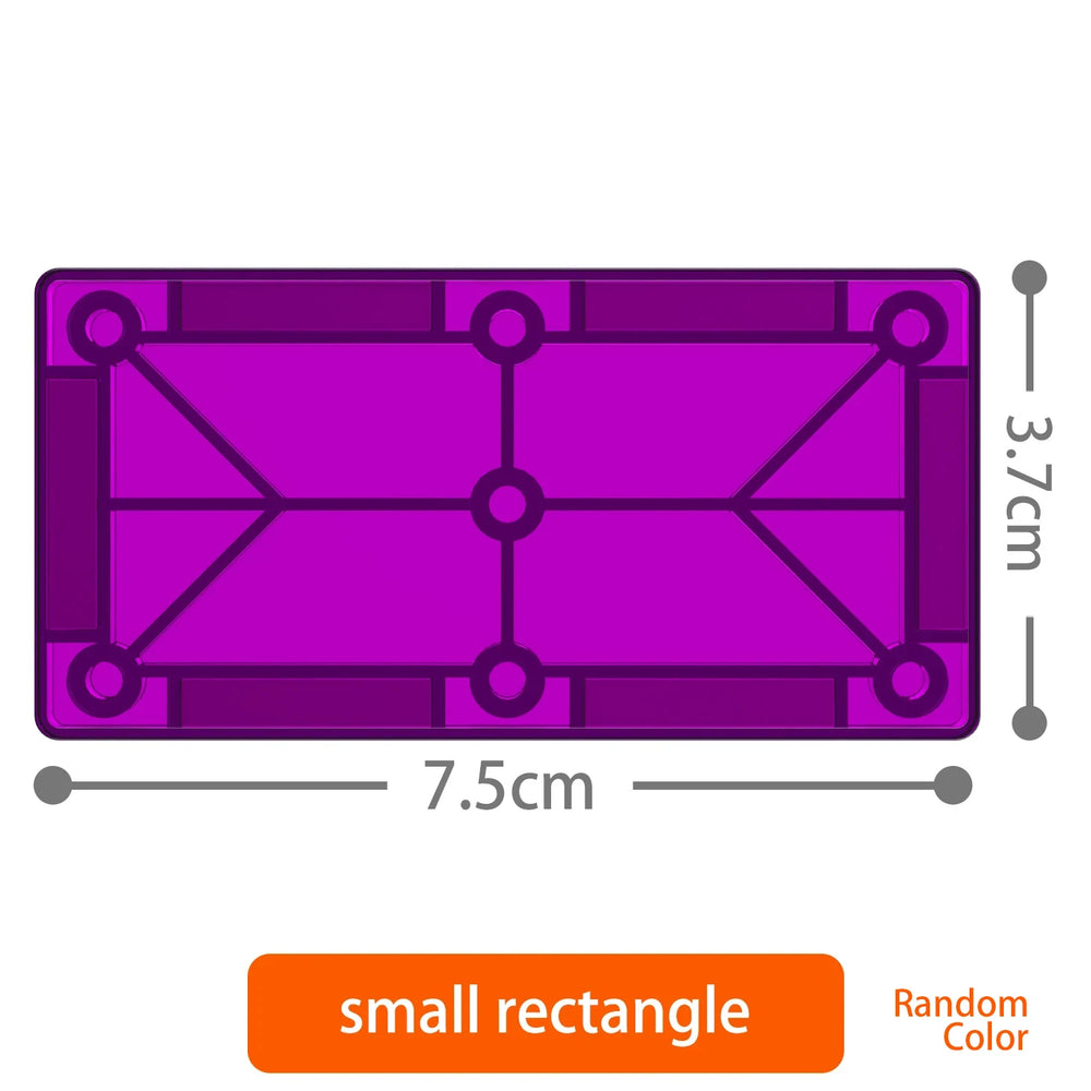 Magnetic Building Tiles Set | Educational Construction Toy for Kids lifestyle view