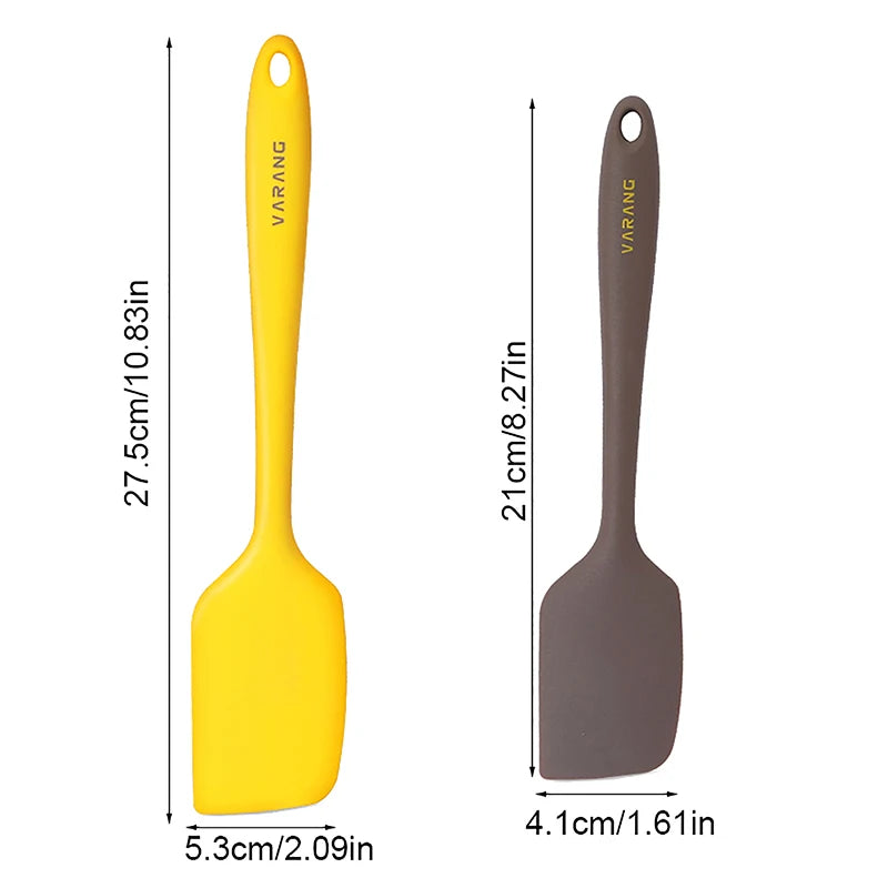 Silicone Baking Pastry Scraper Spatula | Non-Stick Heat-Resistant Kitchen Tool additional angle