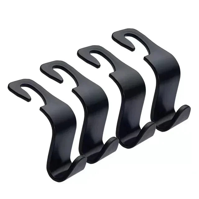 Universal Car Seat Back Hook Headrest Hanger for Bag Pouch Clothes Hanging Hooks He additional angle