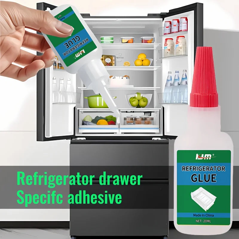Freezer & Refrigerator Glue - Fast-Drying Heavy Duty Cold-resistant Adhesive with Noz lifestyle view