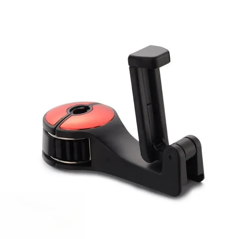 2-in-1 Multi-functional Car Headrest Phone Holder Hidden Rear Seat Lock Type Mobile additional angle