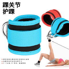 Gym Ankle Straps | Adjustable Double D-Ring Cuffs for Leg Training and Cable Machines alternate view