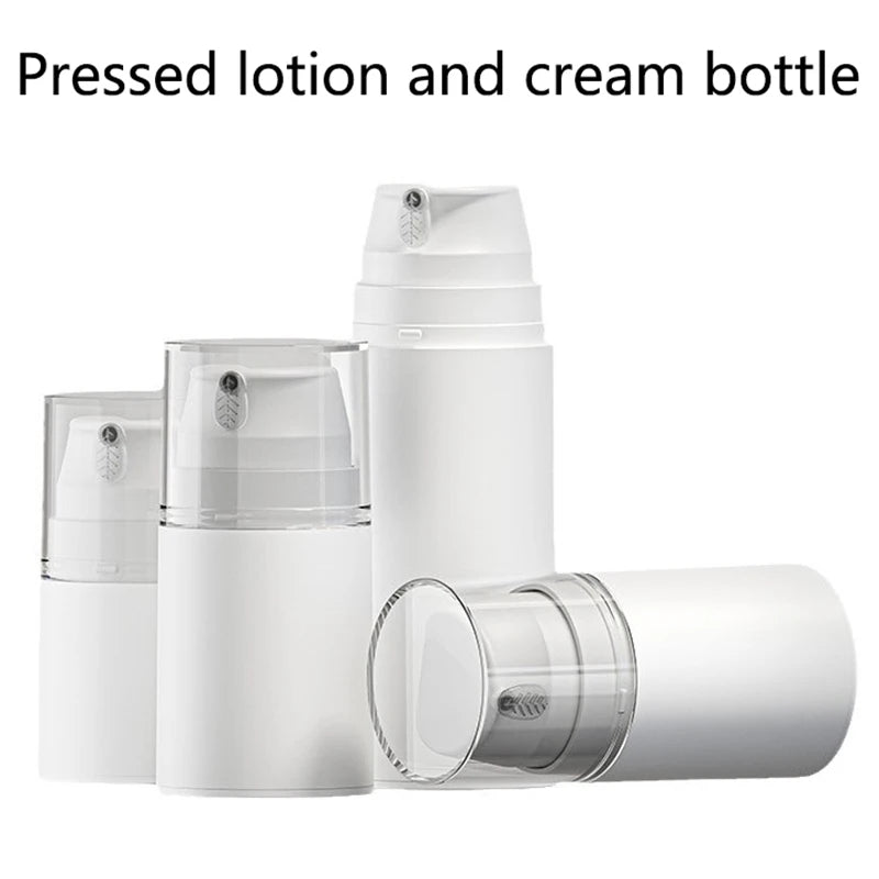 1Pcs 30/50/100ml Portable Travel Empty Airless Pump Jar Cream Dispenser Refillable Le alternate view