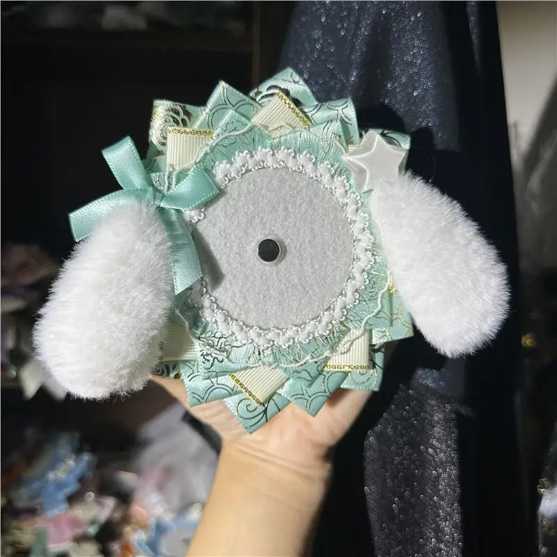 Cute Dog Badge Decor Base, Small Collection Itabag Ornament, Badge Accessory, 2D Anime B detail view