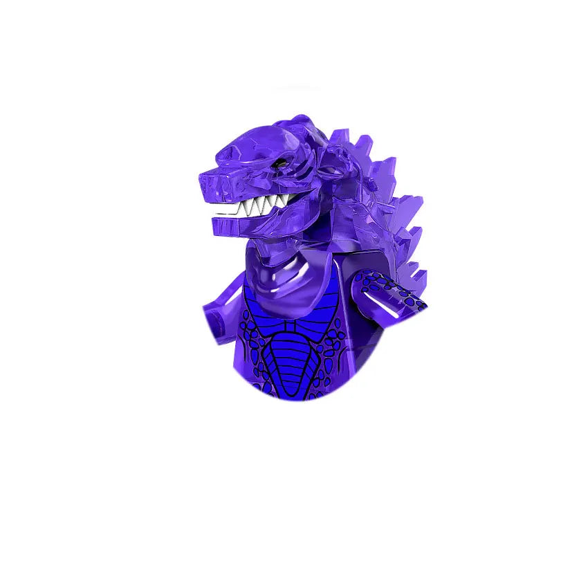 Alien Robot Monster Building Blocks | Creative Horror Movie Building Toy Set additional angle