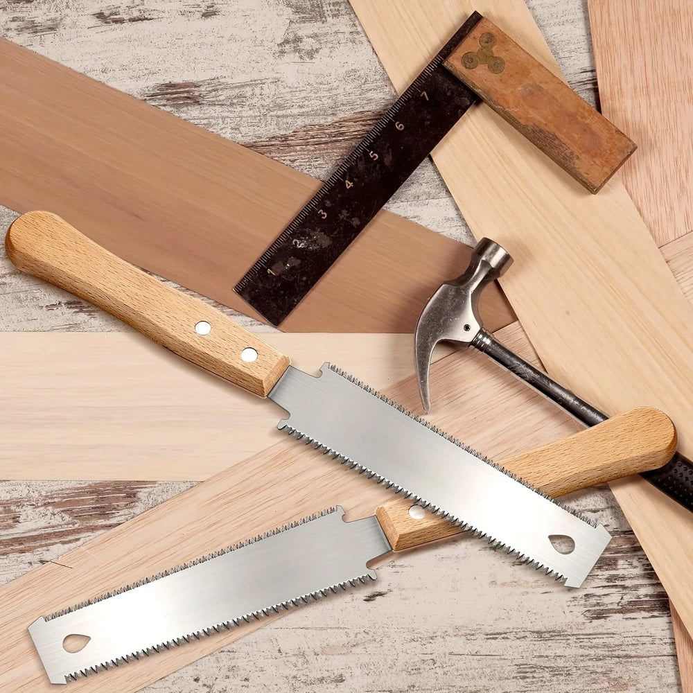 6-Inch Hand Saw with Double-Sided Flexible Blade | Flush Cutting Woodworking Tool alternate view