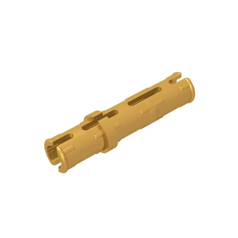 Gobricks GDS-888 Technical Pin 3L with Friction Ridges | Compatible with Lego 6558 detail view