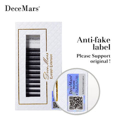 DeceMars YY Eyelash Extension 6mm-18mm Length | DIY Black Lashes alternate view
