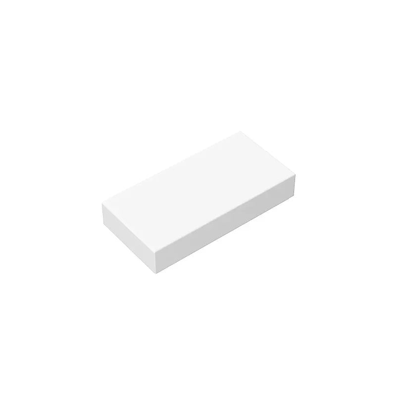 Gobricks GDS-566 Tile 1 x 2 with Groove | Compatible Building Block lifestyle view