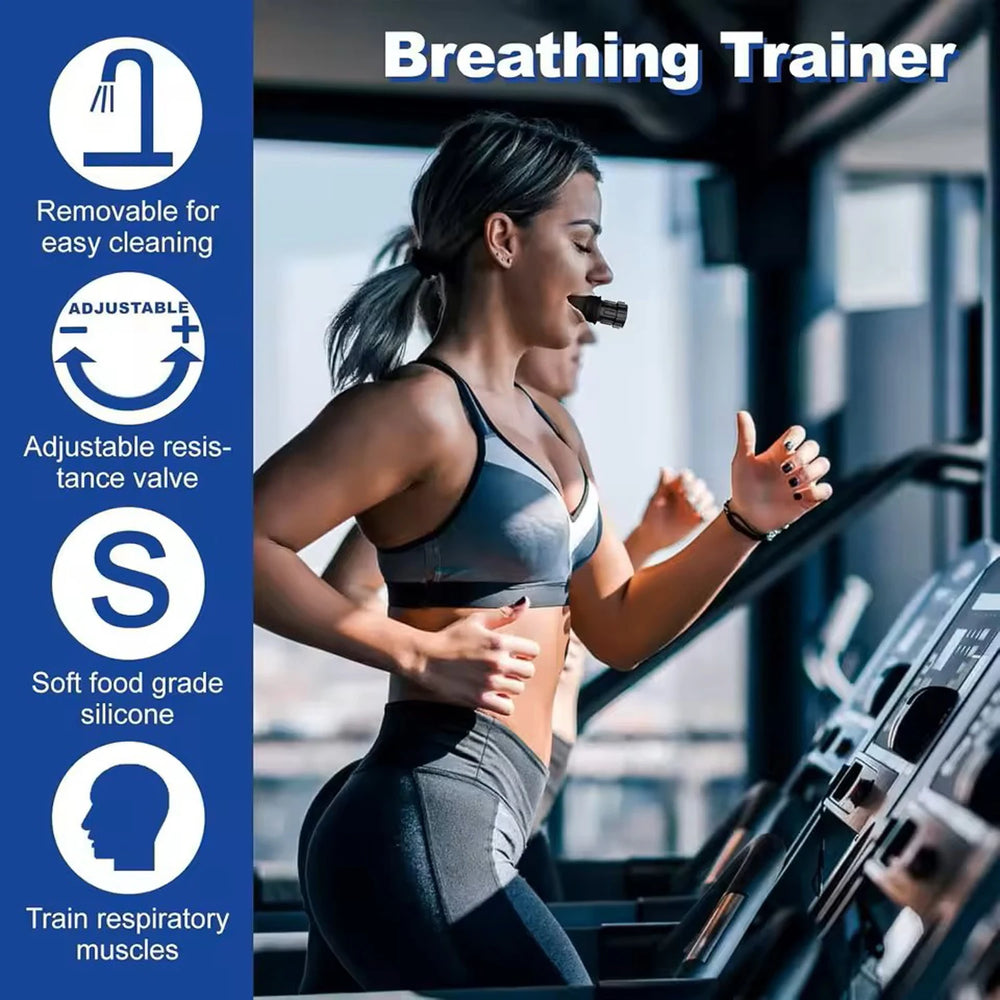Breathing Trainer Lung Flexer | Durable Fitness Exerciser for Increased Lung Capacity detail view