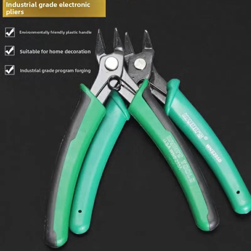 Power Lion WNS205A Diagonal Cutting Pliers | 125mm Mini Clippers for Precision Cutting detail view