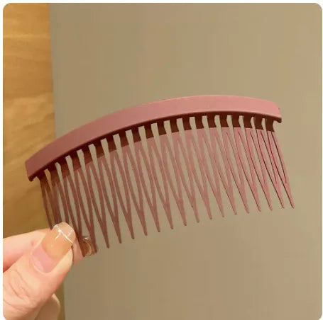 1Pcs Colorful Plastic Side Hair Twist Combs French Twist Comb Women Fine Hair Clips Hairs Styling Accessories Wholesale 7 Colors