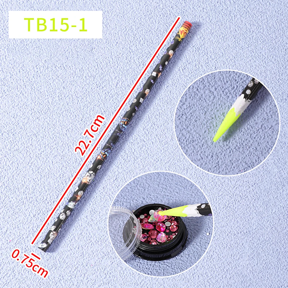12Grids Pink Mixed Nail Rhinestones Luxury Nail Charms Glitter Crystal Jewelry Gems Nail detail view