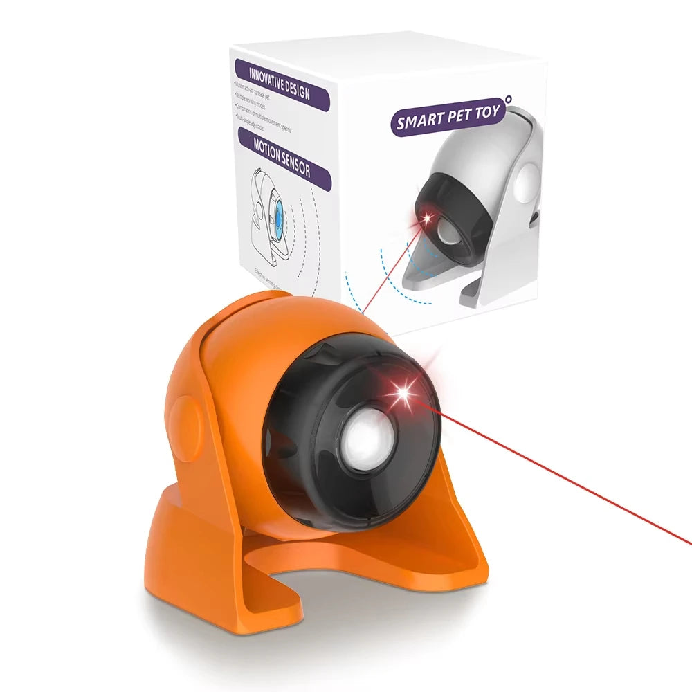 Automatic Cat Laser Toy – Rechargeable Interactive