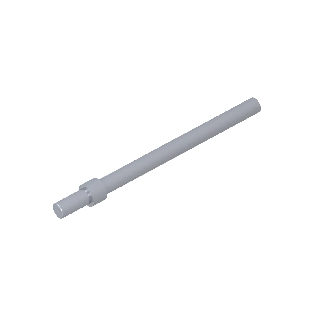 Gobricks GDS-905 Bar 6L with Stop Ring | Technical Building Block Piece Compatible wit close-up view