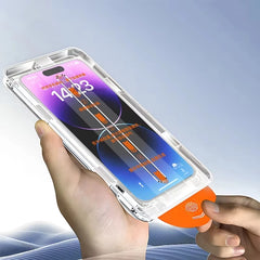 1-3Pcs Dust Free Installation Screen Protector for iPhone 17 Pro Max 16 15 14 13 12 11 1 detail view