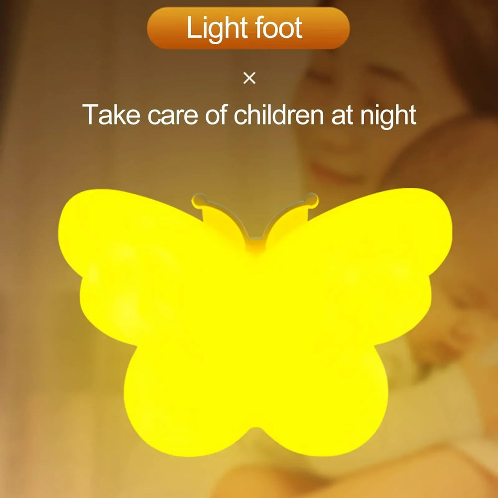 Butterfly LED Night Light | Smart Sensor Plug-in Room Decor lifestyle view