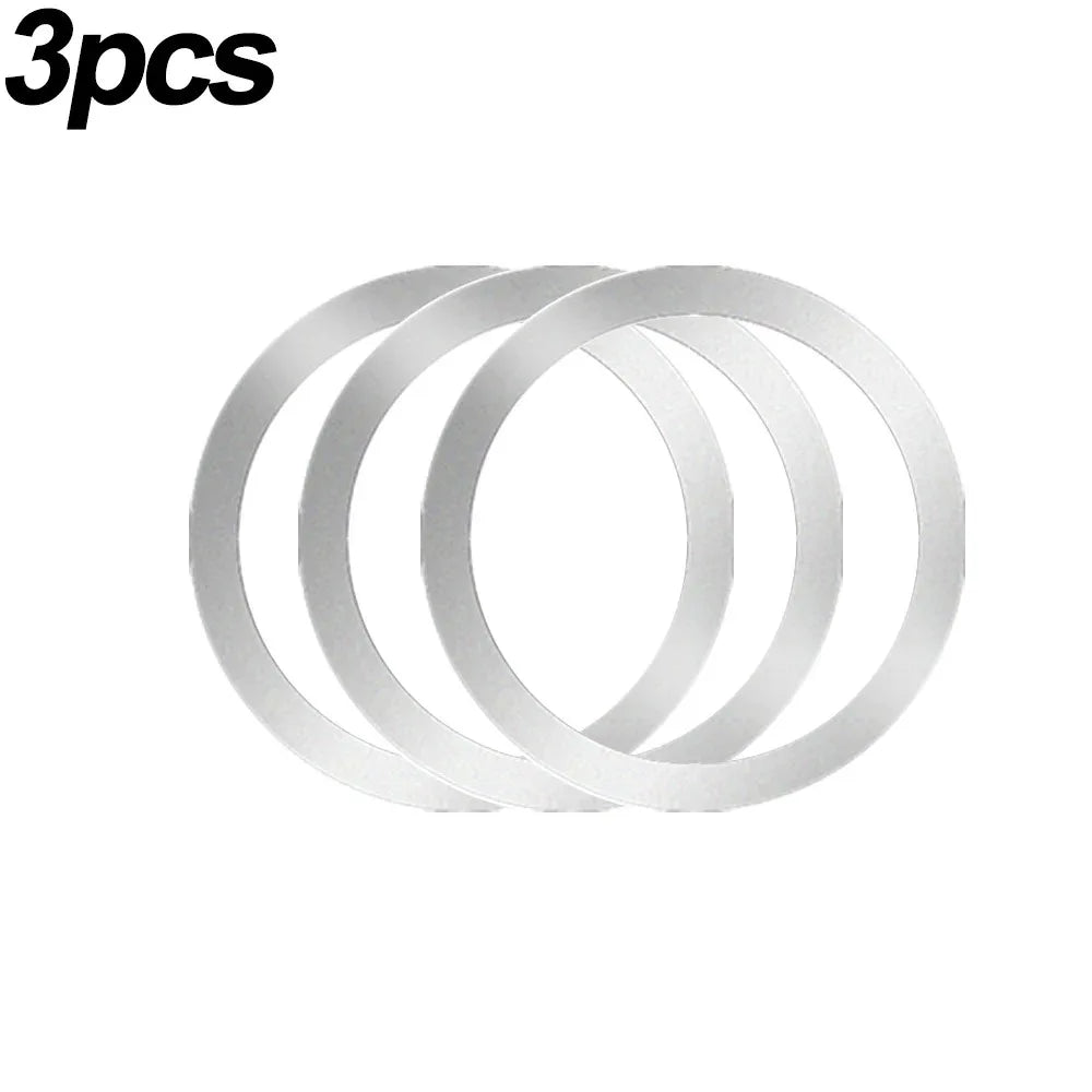2024 Stainless Steel Universal Magnetic Plate Ring For Magsafe close-up view