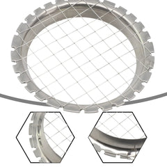 Stainless Steel Round Grid Egg Slicer | Multi-Function Fruit and Vegetable Chopper