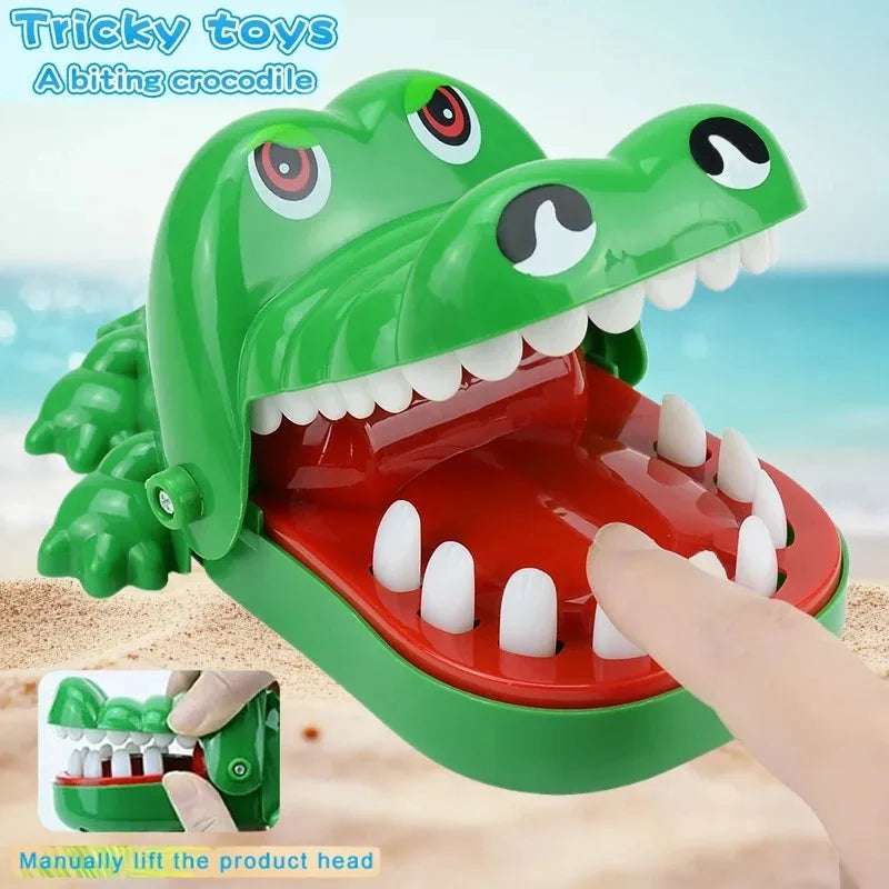 Bite Finger Crocodile Pinch Toy Classic Family Games Party Mischief Children's Lucky alternate view