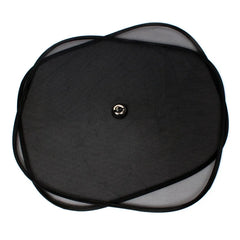 1Pair Car Window Sunshade Cover Sun UV Protection Auto Front Rear Black Window Curtain S detail view