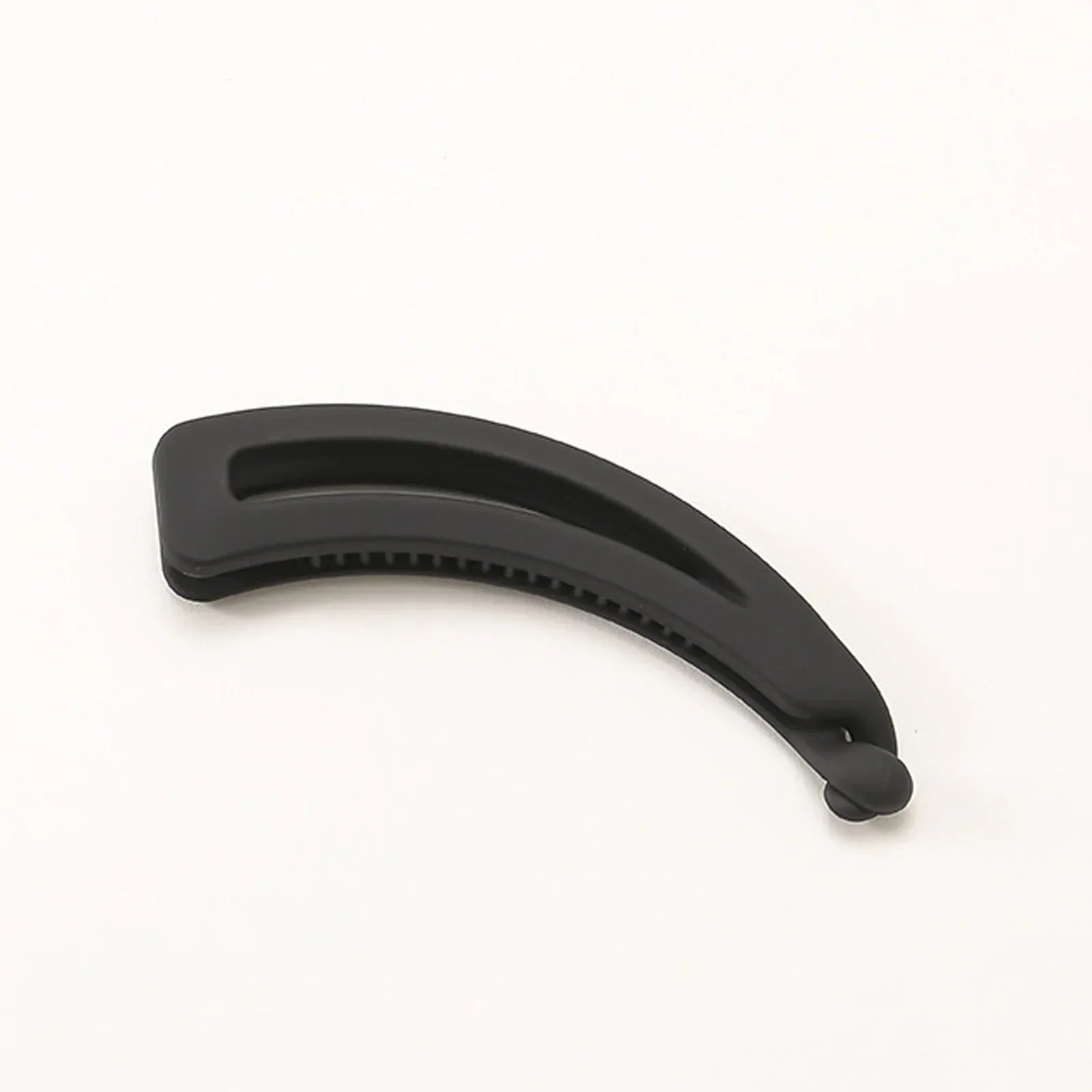 Solid Color Frosted Banana Clip Fashion Banana Ponytail Holder Korean Style Hair Clip Hairpins Barrettes Women Hair Accessories
