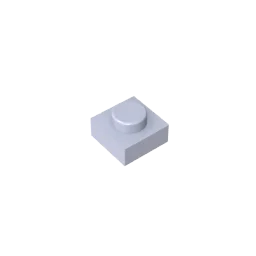 Gobricks GDS-501 Platte 1 x 1 | Kompatible Bausteine für DIY