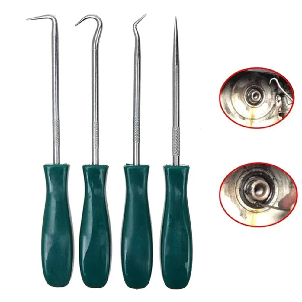 4Pcs Oil Seal Screwdrivers Set Car Auto Vehicle Pick Hooks For Garages General-Plumbers detail view