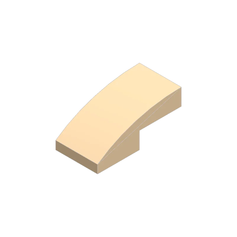 50pcs 11477 Slope Curved 2 x 1 Bricks Bulk | Modular Building Blocks for MOC alternate view