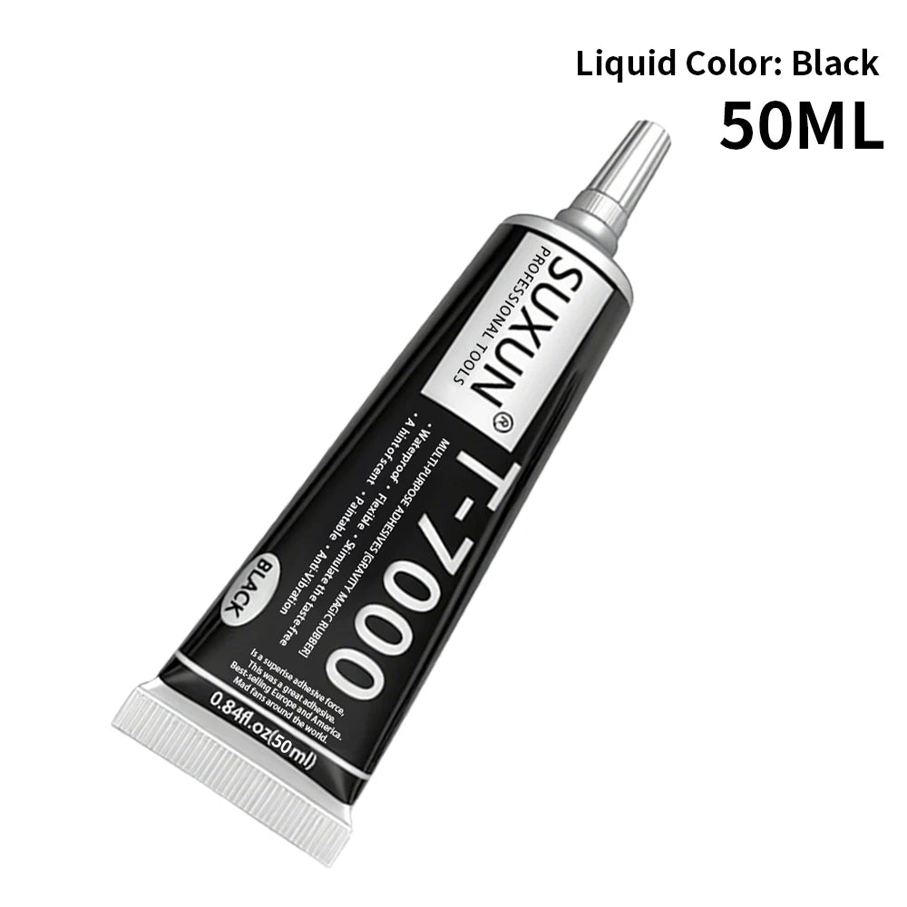 T-7000 Universal Adhesive Glue | Multi-Surface Repair Solution for Electronics and DIY close-up view