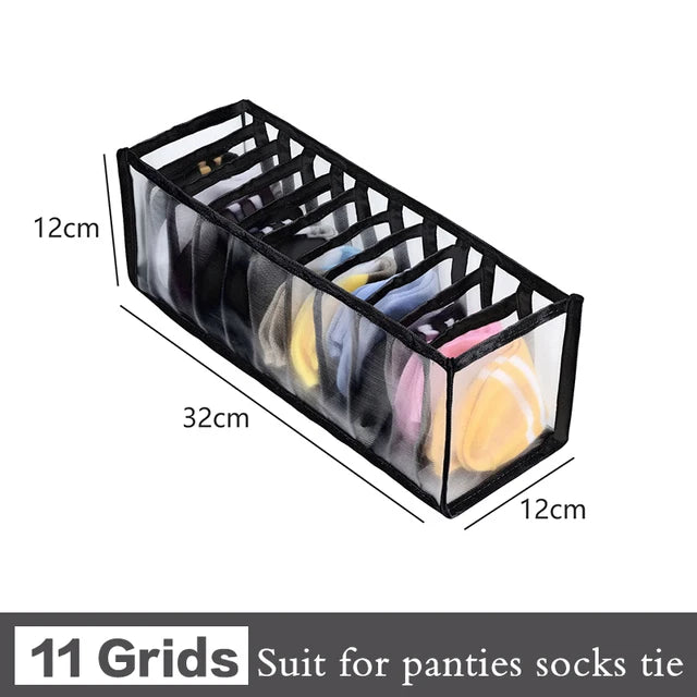 Jeans Organization Storage Box | Closet Drawer Organizer for Pants and Clothing additional angle
