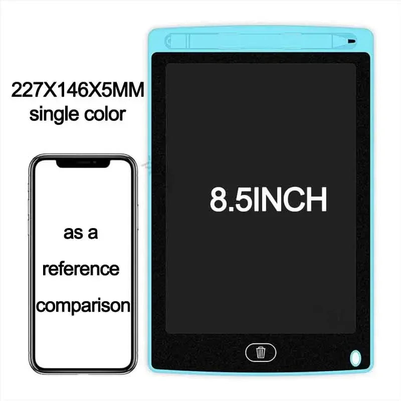 4.4/8.5/inch LCD Writing Tablet Drawing Board Kids Graffiti Sketchpad Toys Handwriting close-up view