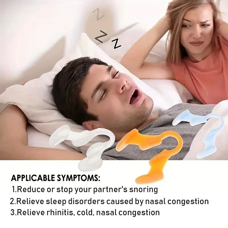 10Pcs Silicone Nose Dilator for Snoring | Anti Snoring Nasal Clip Set detail view