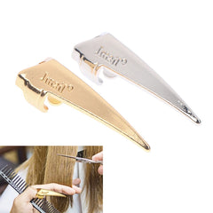 Metal Parting Finger Tip Ring Hair Sectioning Comb Hair Braiding Weaving Curling Hair Selecting Tool