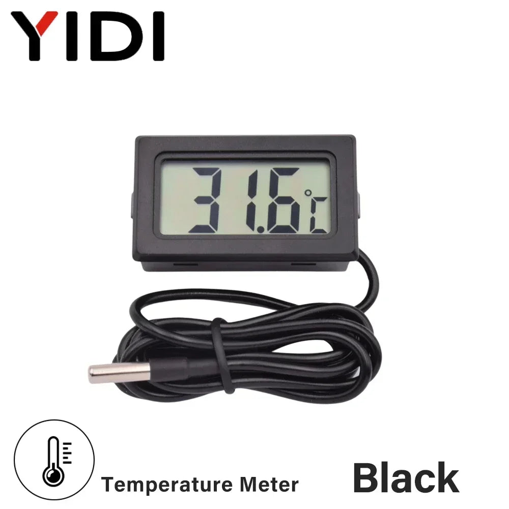 Mini LCD Digital Thermometer Hygrometer | Temperature Humidity Monitor for Incubator lifestyle view