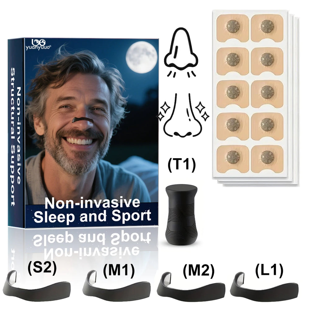 Nasal Dilator for Exercise and Daily Use | Magnetic Nasal Strips for Better Breathing alternate view