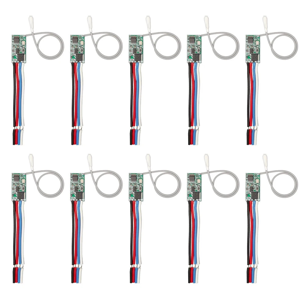 QIACHIP 433MHz Wireless Remote Control Switch Long Range Mini Receiver 3.6V 12V 24V and detail view