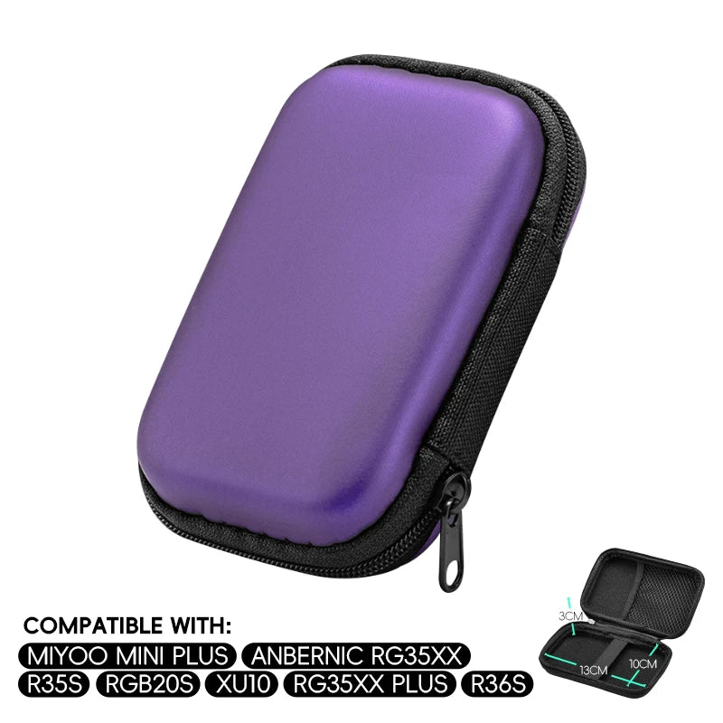 Hard Case for RG35XX Plus/Miyoo Mini Plus/R36S/R35S - Anti-Shock Gaming Accessory detail view
