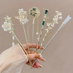 Chinese Style Tassel Hair Clip