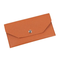 Envelope Coin Money Holder Wallet | PU Leather Classic Fashion Purse for Women close-up view