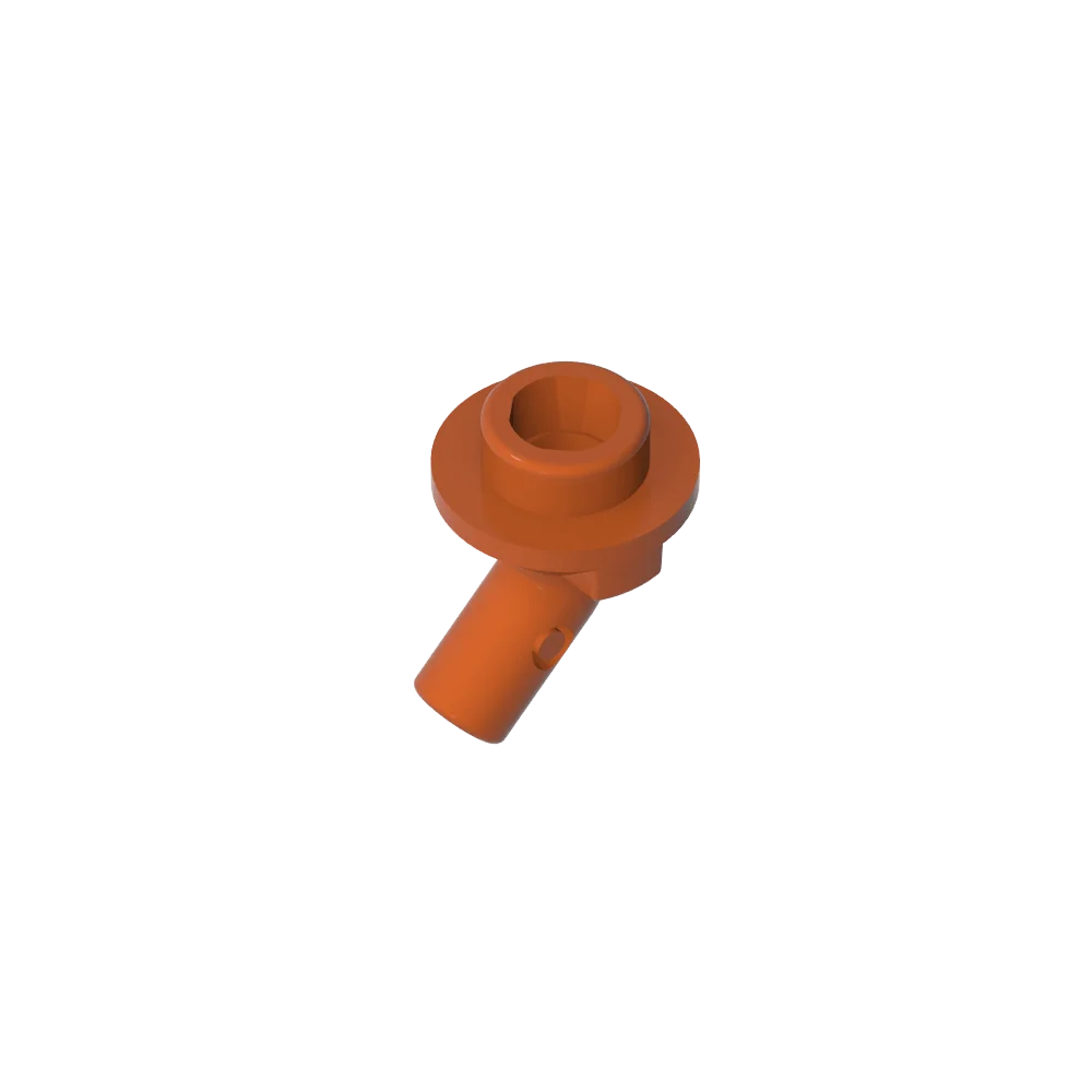 Gobricks GDS-2192 Bar, Angled with Stud on End | Compatible with Lego 65578 Technical lifestyle view