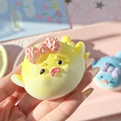 1Pcs Cute Angry Puffer Fun Plush Fish Toys Antistress Taba Squishу Kids Girls Toys Gi alternate view