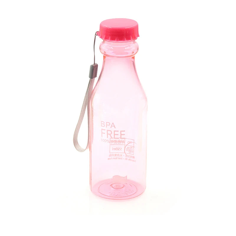 480ml Plastic Cute Yogurt Water Bottle Tour Drinking Bottle Yakult Shape Kawaii Milk C close-up view