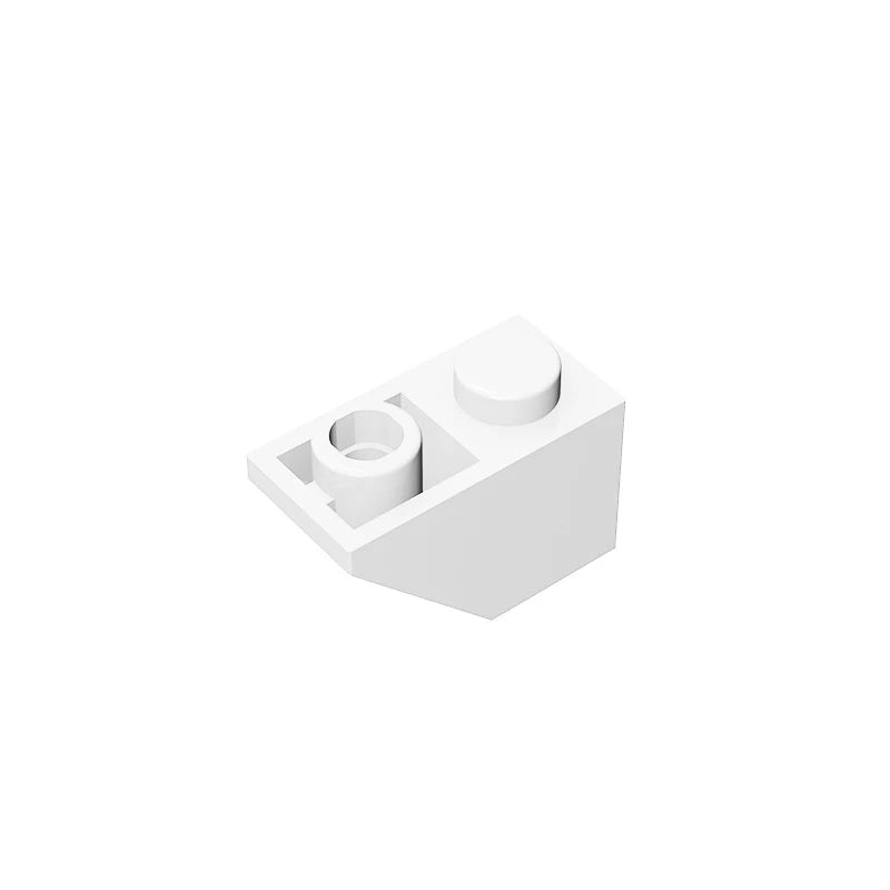 Gobricks GDS-597 Slope, Inverted 45 2x1 | Compatible Building Block for DIY alternate view