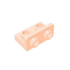 Gobricks GDS-643 Bracket 1 x 2 - 1 x 2 Inverted | Compatible Building Block for Lego 9 close-up view