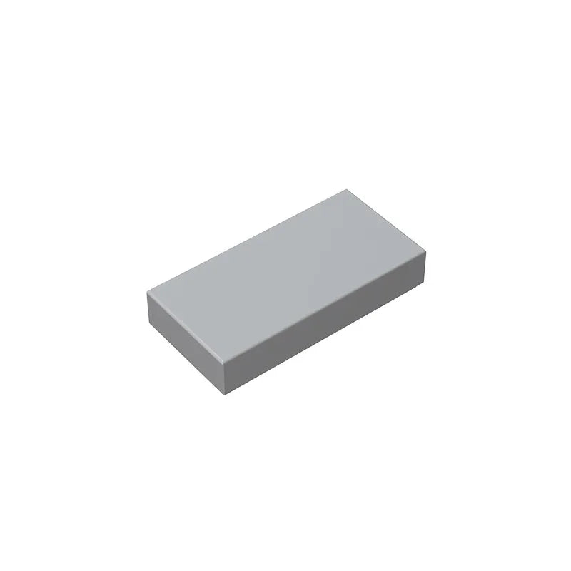 Gobricks GDS-566 Tile 1 x 2 with Groove | Compatible Building Block lifestyle view