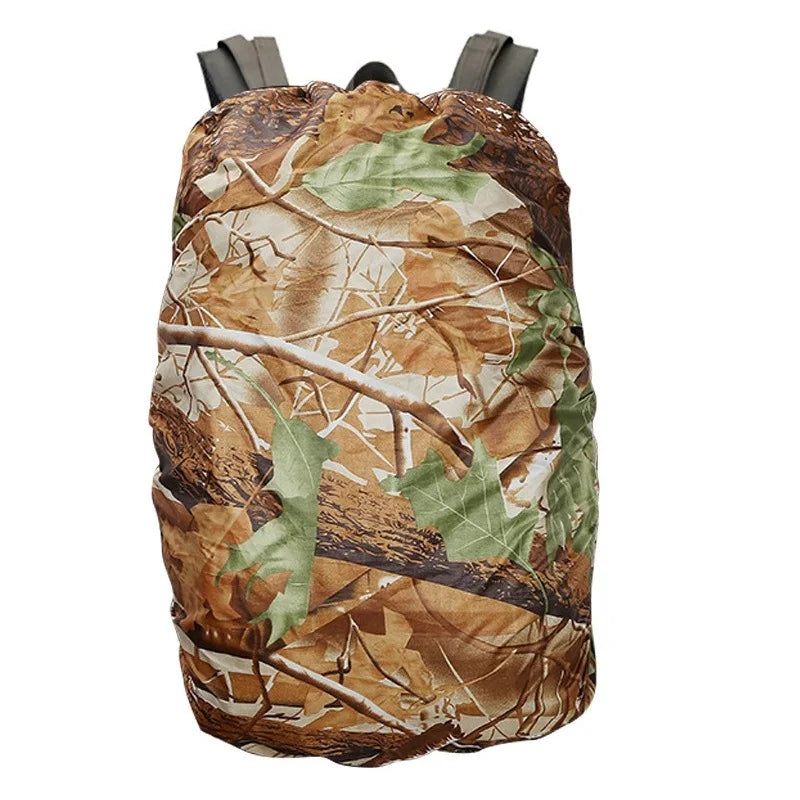 VULPO Waterproof Backpack Rain Cover | Lightweight Hiking Raincoat for 15-25L Bags detail view